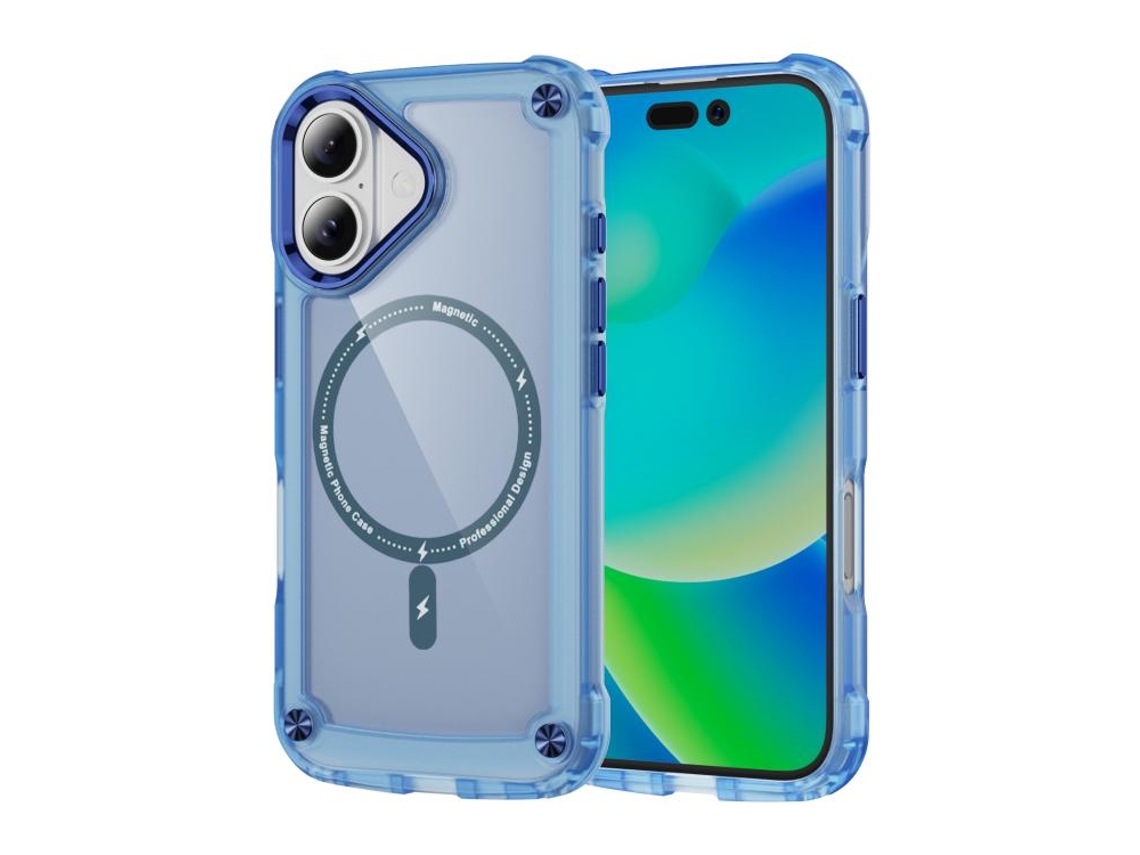 Capa Para Iphone 17 - Tpu Pc Com Design Magnético Magsafe