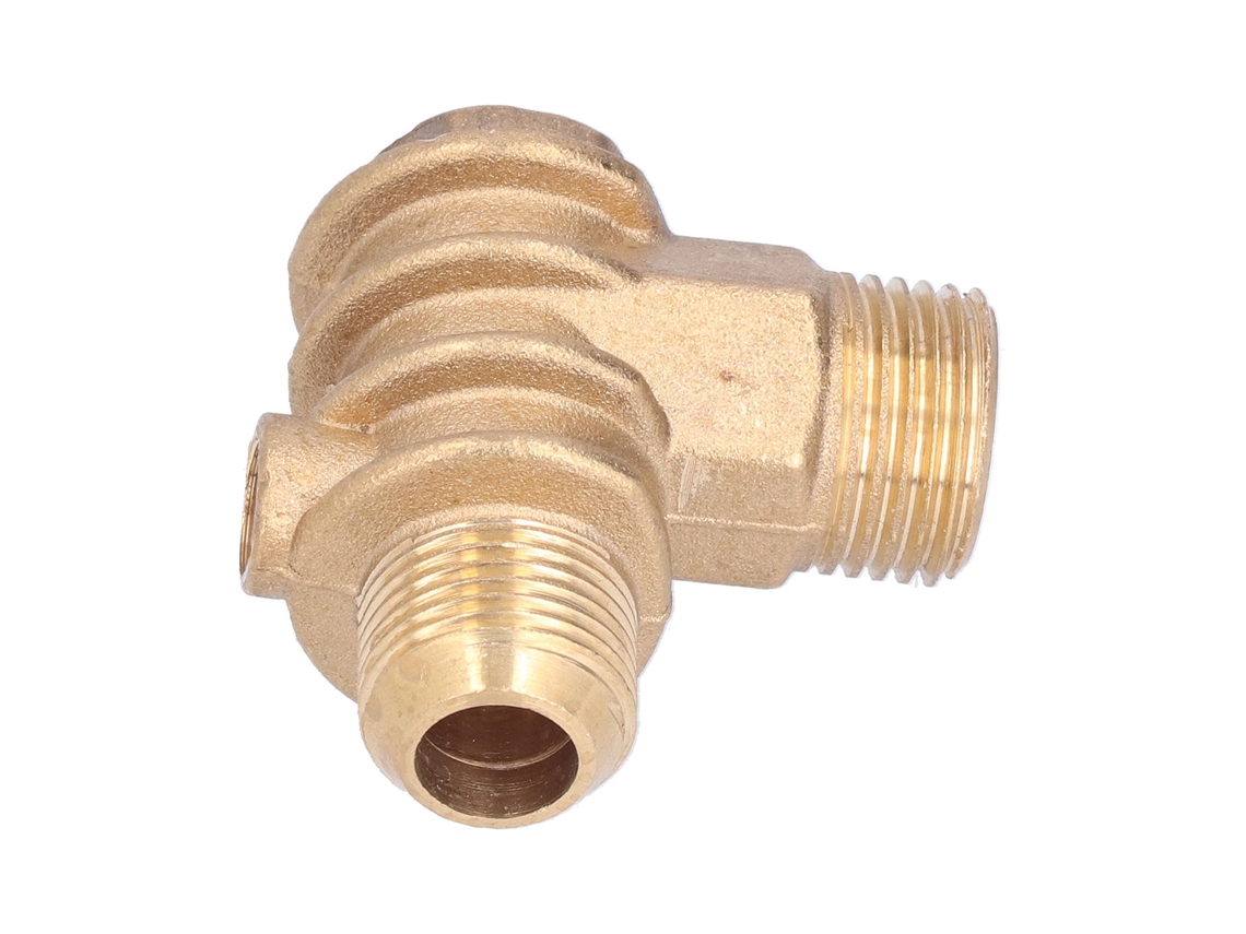 Laxiscreed Válvula De Checagem Para Compressora De Ar De 3 Portas, Durável Para Sistemas Hidráulicos E Pneumáticos