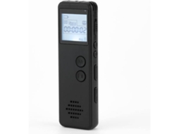 Mini Gravador Digital Portátil Equipamento de Gravação de Áudio para Mp3 Player 4 Gbpreto
