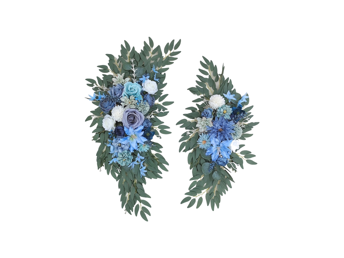 Laxiscreed Arco De Casamento Com Flores Artificiais Para Decoração De Eventos Ao Ar Livre