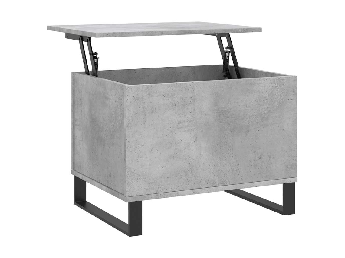 Mesa de Centro Madeira Cinzento Cimento MAISON EXCLUSIVE (60x44,5x45 cm)