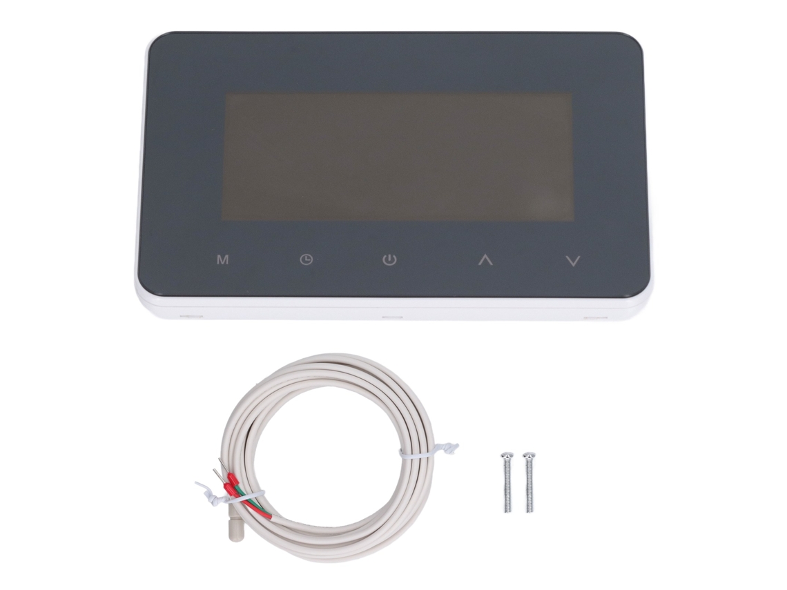 Termostato Inteligente Programável Com Sensor De Temperatura Ntc E Tela Lcd Touchscreen Para Ar Condicionado