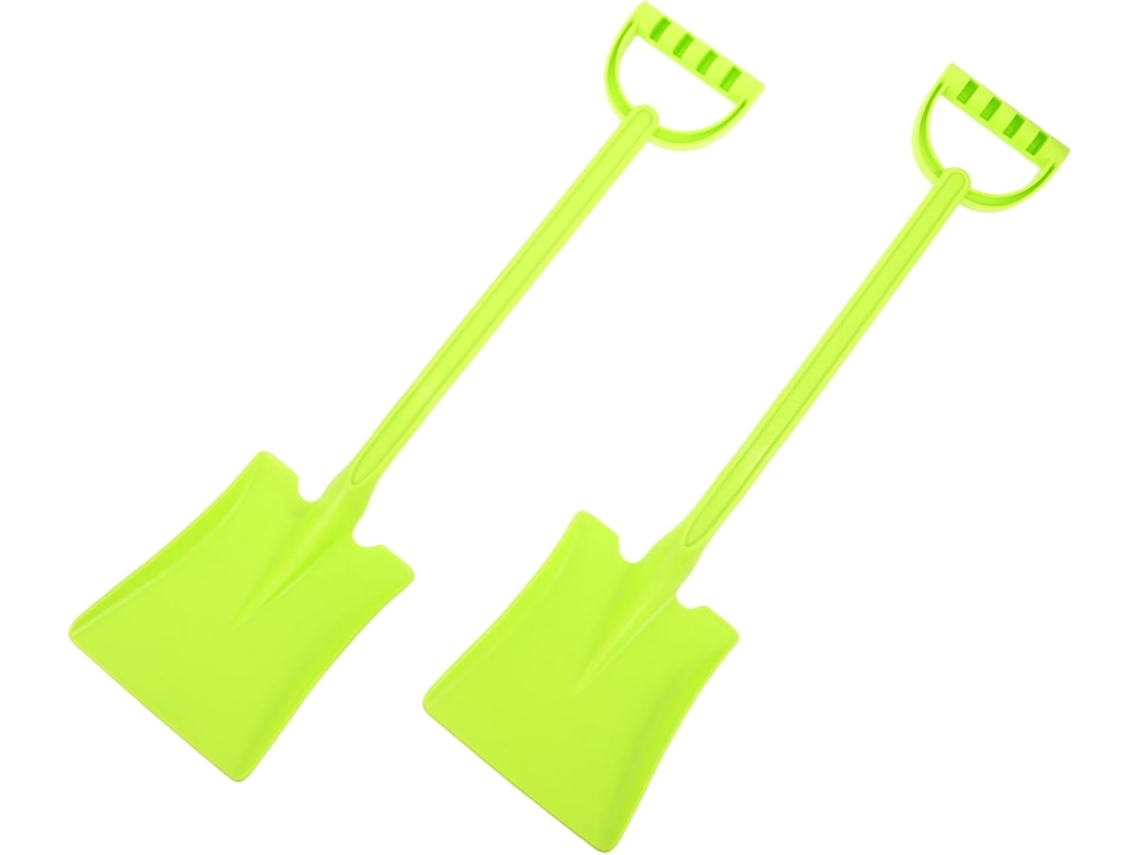 Conjunto De 2 Ferramentas Ergonômicas De Plástico Para Areia, Para Meninos E Meninas, Ideais Para Praia E...