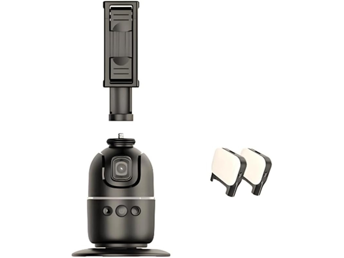 Gimbal Inteligente com Ia, Rotação de 360°, Rastreamento Automático e Câmera Dupla. SFUSHOS