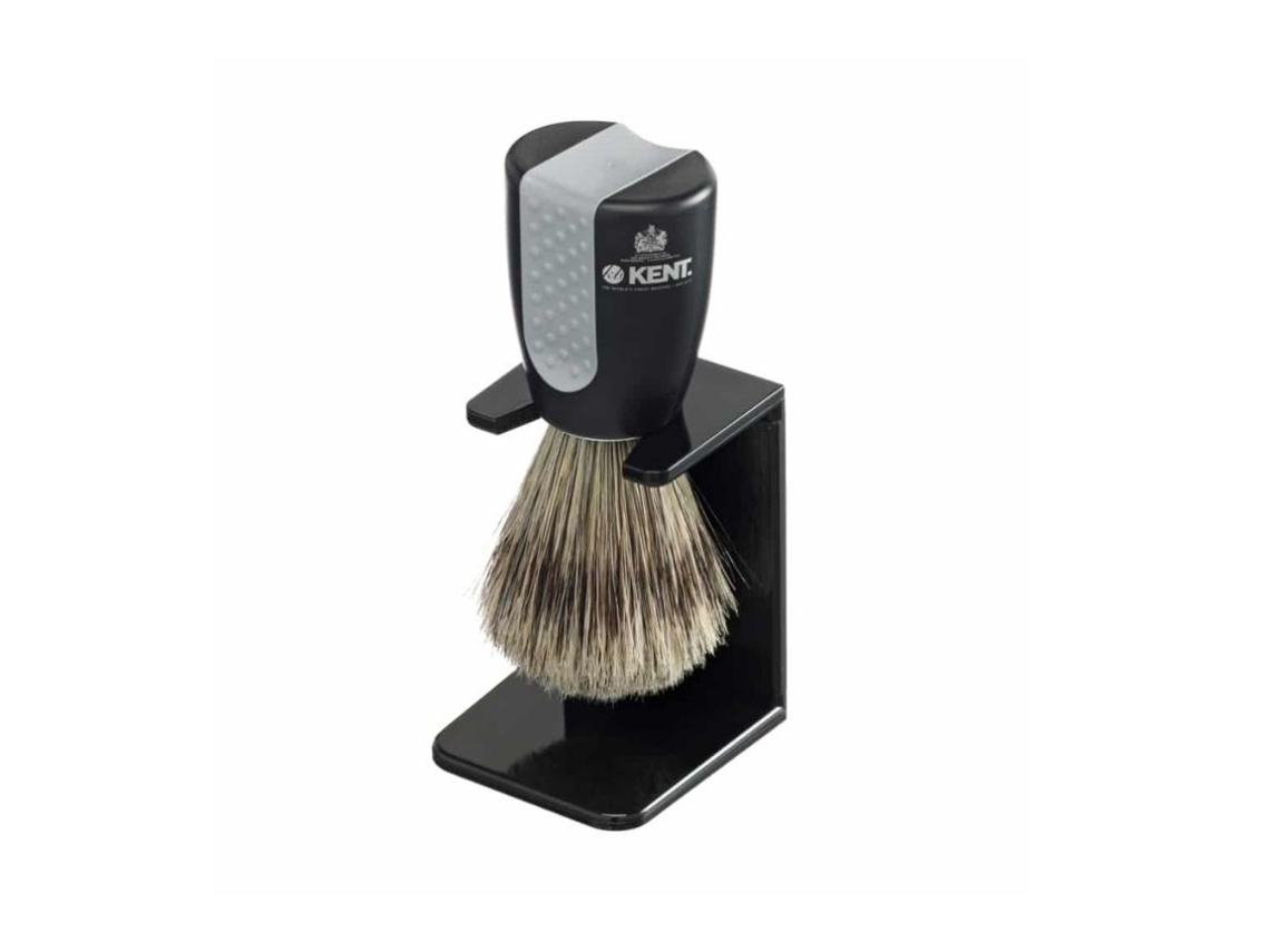 Escova de barba Kente com base