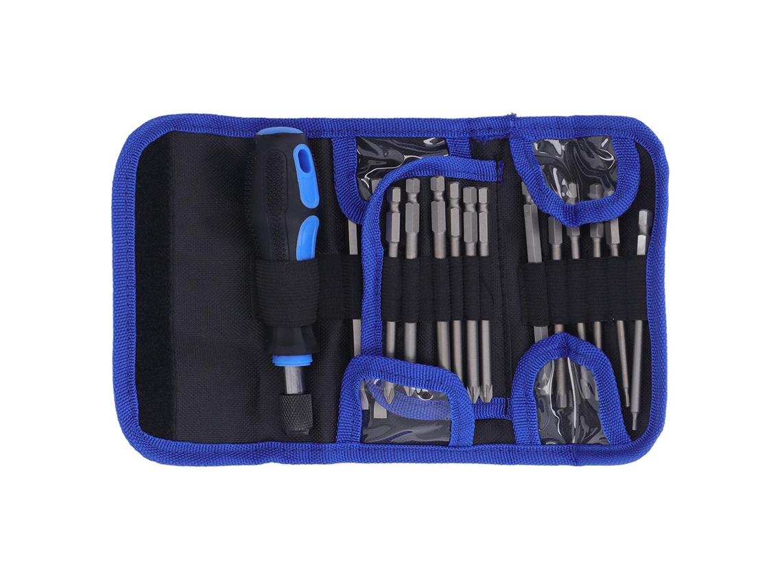 Conjunto De 24 Pontas Para Parafusadora Laxiscreed Com Íman Forte E Função Múltipla Para Trabalhos Variados