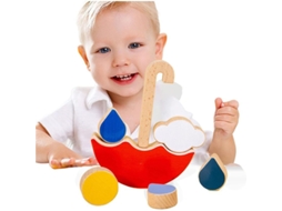 2026 bloques de Equilibrio de Madera para Que Los Niños En Edad Preescolar Desarrollen La Motricidad Fina.