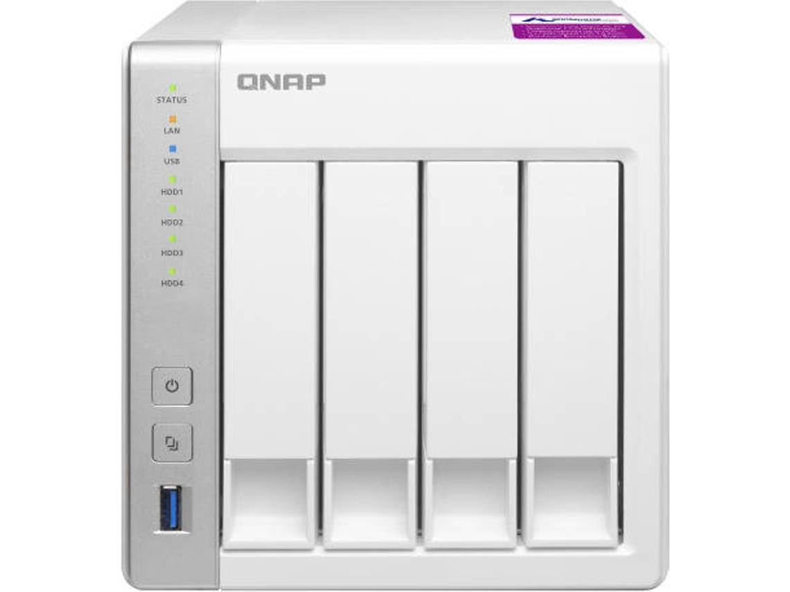 NAS QNAP SOHO TS-431P2-4G (4 BaÃ­as - 0 TB)