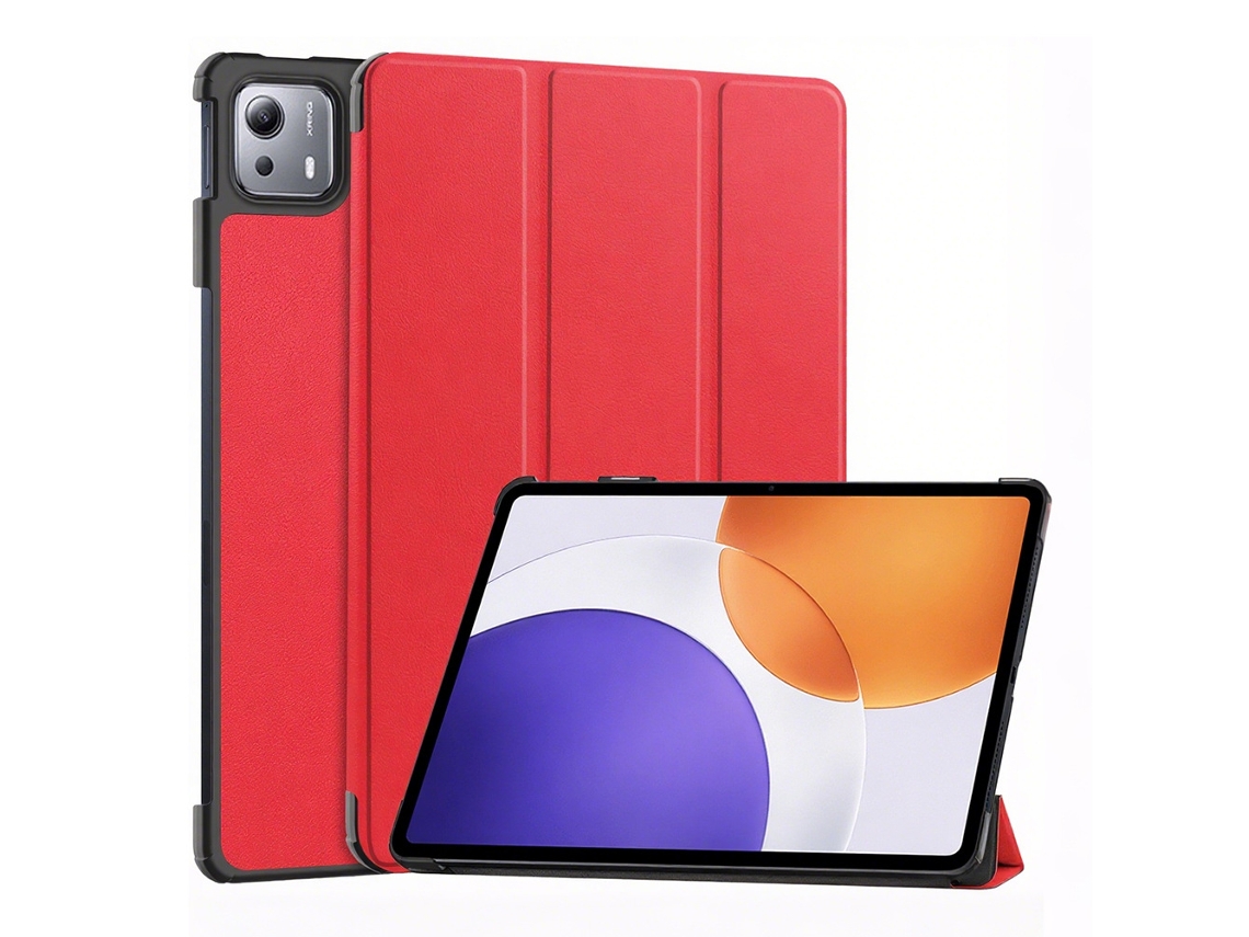 Capa Para Xiaomi Pad 7s Pro 12.5 Polegada Vermelho