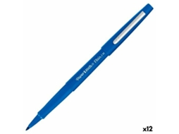 Rotuladores PAPER MATE Flair! M Azul 12 Unidades
