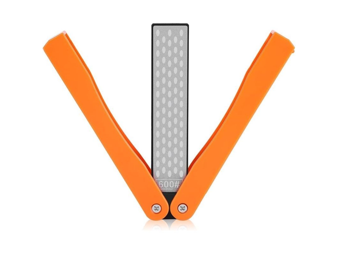 Afilar cuchillos 400/600 grit, pedra de diamante dobrável, para camping S/MARCA