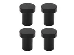 4 Peças Bench Dogs De Alumínio 19mm, Topes De Mesa De Trabalho Para Carpintaria, Alta Resistência, Cor Preta