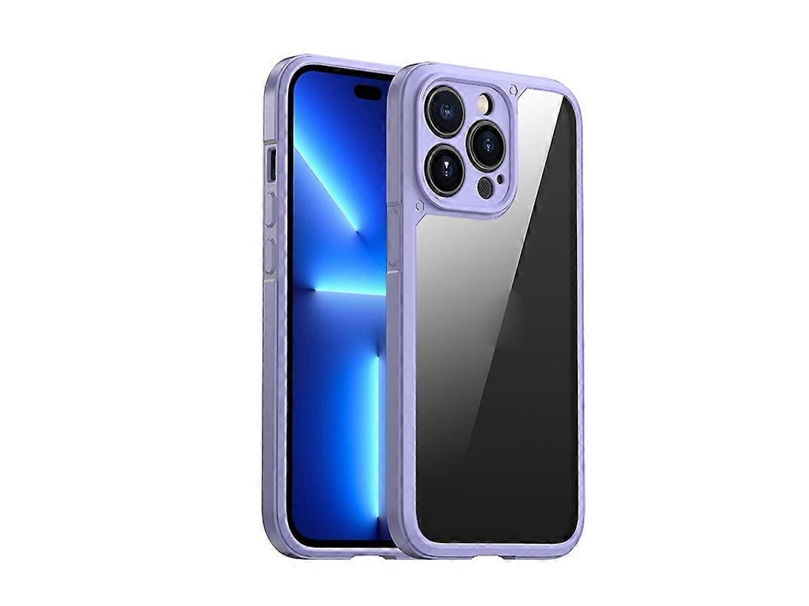 Capa Protetora De Pc À Prova De Choque Tpu Para Iphone 14 Pro Max