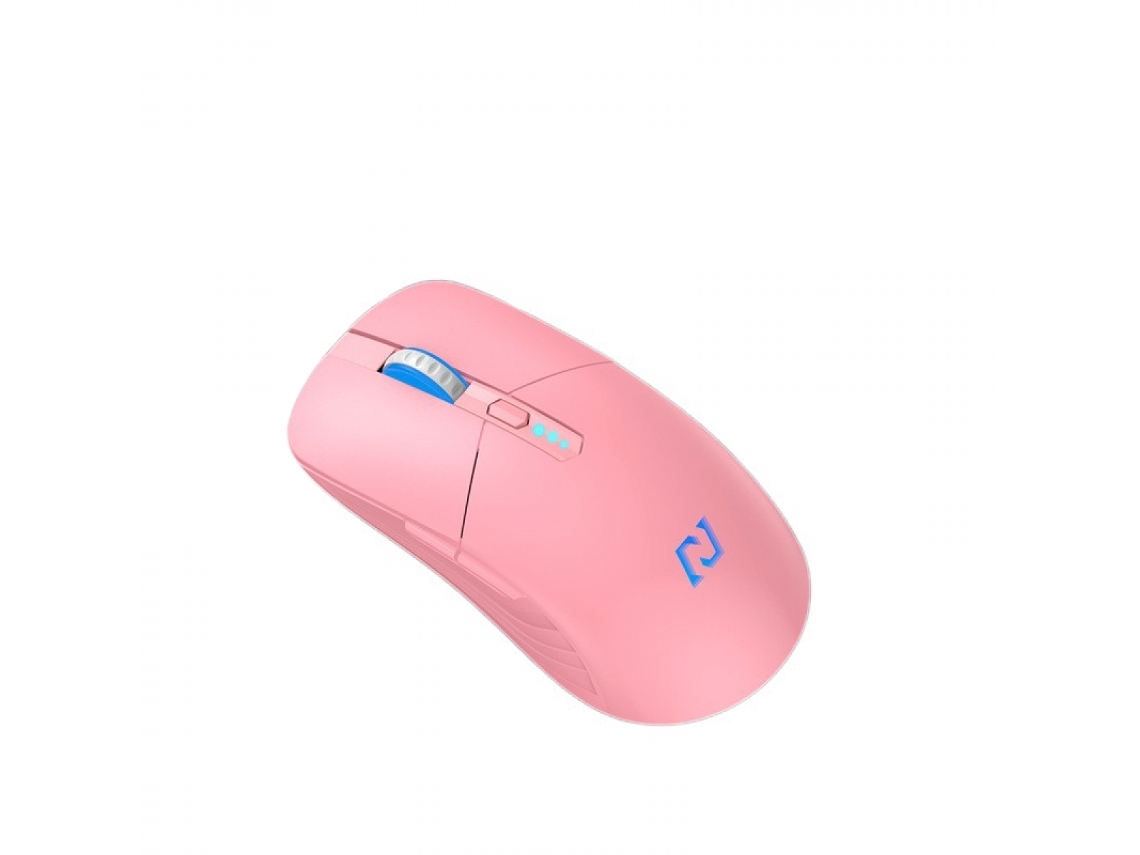 Mouse Sem Fio 2.4g Que Carr Jogos De Escritório Silenciosos, Com Receptor Usb, 3 Níveis De Dpi Ajustáveis, Mouse Usb Rosa*