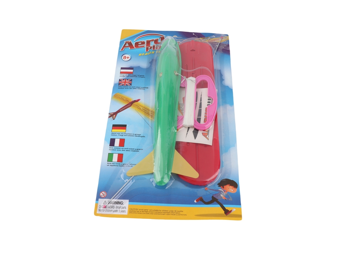 Mali brinquedo de Pipoca Avião 3d Seguro Durável Pe Pvc Fácil de Montar Leve Portátil para Exterior Jardim Viagem