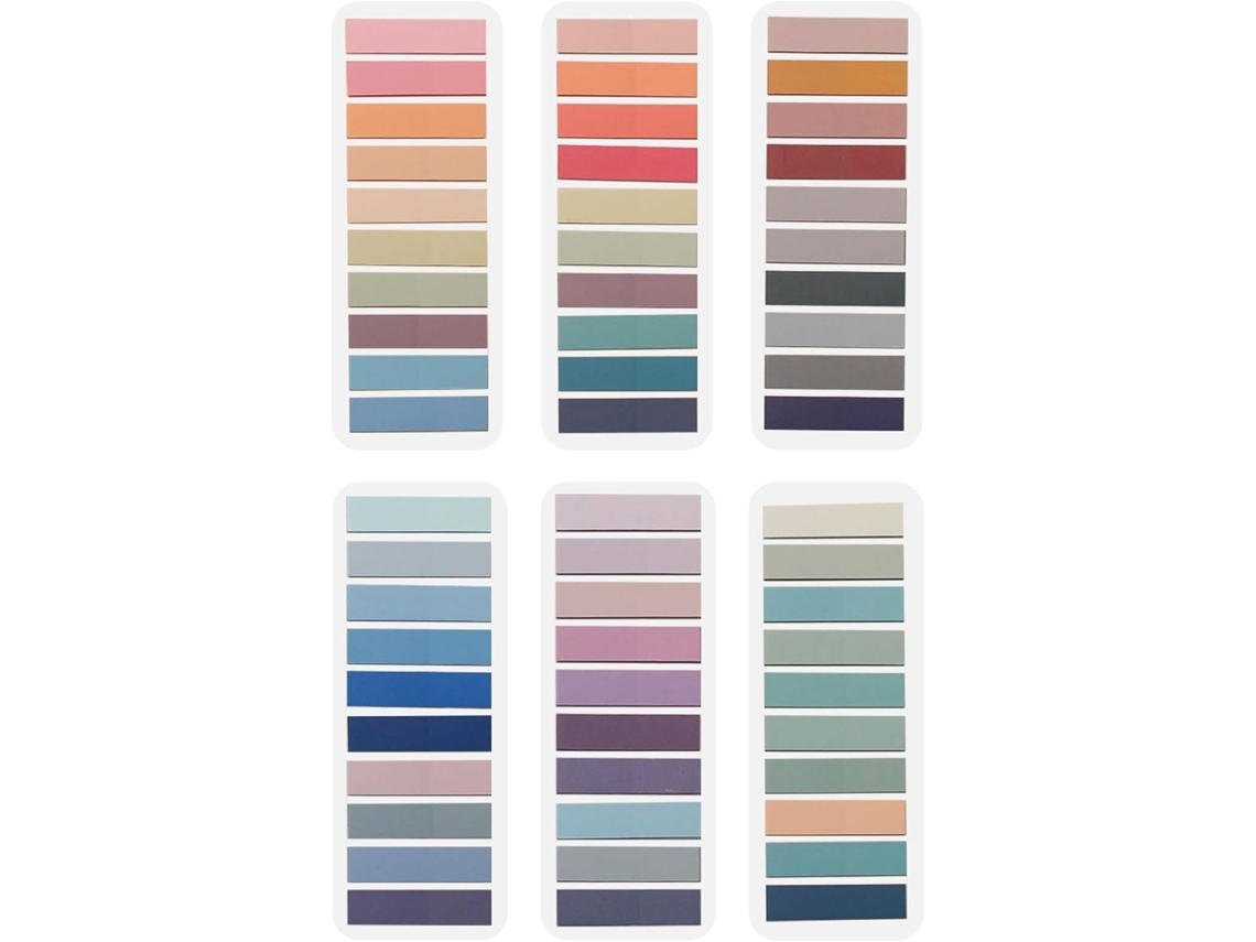 Abas Laterais 1200 Abas Autoadesivas Nas Cores Morandi Aquaforge