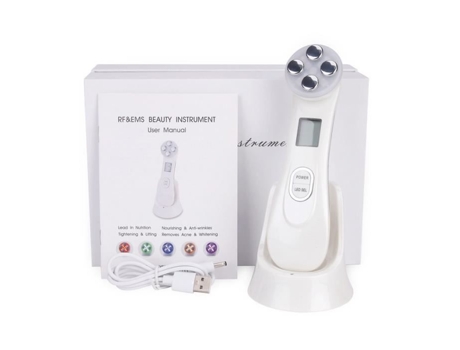 Máquina Atyhao Rádio Rf Máquina Elétrica Ems Anti-manchas De Sardinha, Instrumento De Beleza Facial Máquina Ems Branca 10697
