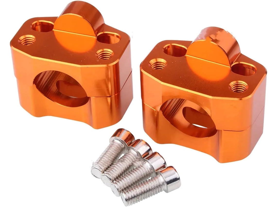 Adaptador de Elevação Guidão Cnc para Motocicleta Off Road 22 Este É Extensor Permite Substituir Padrão