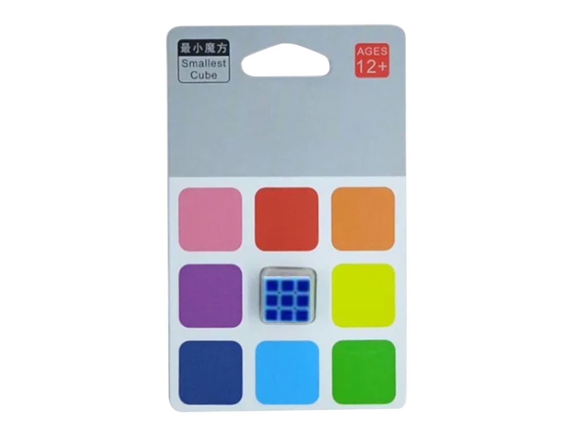 Ats puzzle de Velocidade Mini 1cm para Crianças e Adultos Brinquedo Educatsivo Portátil Divertido Colecionável Azul