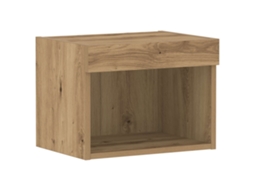 Conjunto de Móvel de Tv Carvalho Artesanal com 40x30x30 cm MAISON EXCLUSIVE