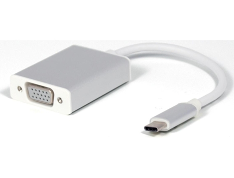 Adaptador LORENZ BELL LB319 (Outlet Caixa Aberta - MacBook - USB-C - VGA - 15 cm)