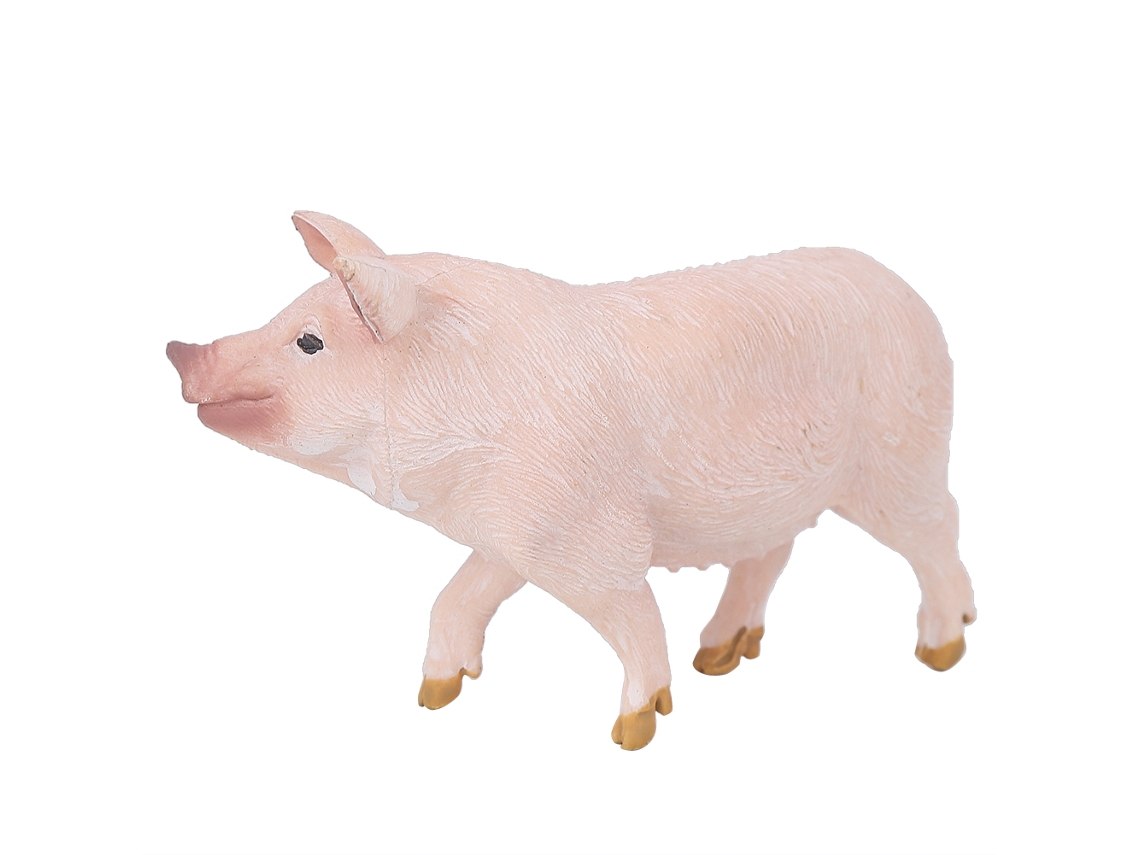 Ats brinquedo Educativo para Crianças Modelo de Porco Animado Simulação Decoração em Miniatura para Casa