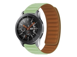 Pulseira De Silicone Magnética Em Cores Contrastantes