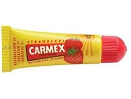 Bálsamo Labial  Carmex Strawberry Moisturising Tube (10 g)