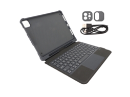 Capa Para Tablet (teclado Bluetooth Sem Fio Com Função Magnética)