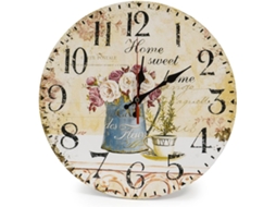 Relógio Parede Madeira 30cm Silencioso Estilo Rural P Cozinha Sala Escritório ZYBLSSBB