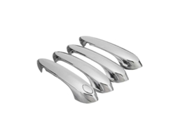 4pcs Cobertura De Gatilho De Porta Externa Em Cromo Para Bmw X3/x4/x5/x6/x7/3/5/6 G01 G07