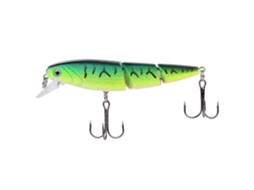 Lure Hard Bait (long Casting Lure) 10cm16g Broken Three-section Fish Minnow Fishing Special Black Back Green Leopard Tattoo