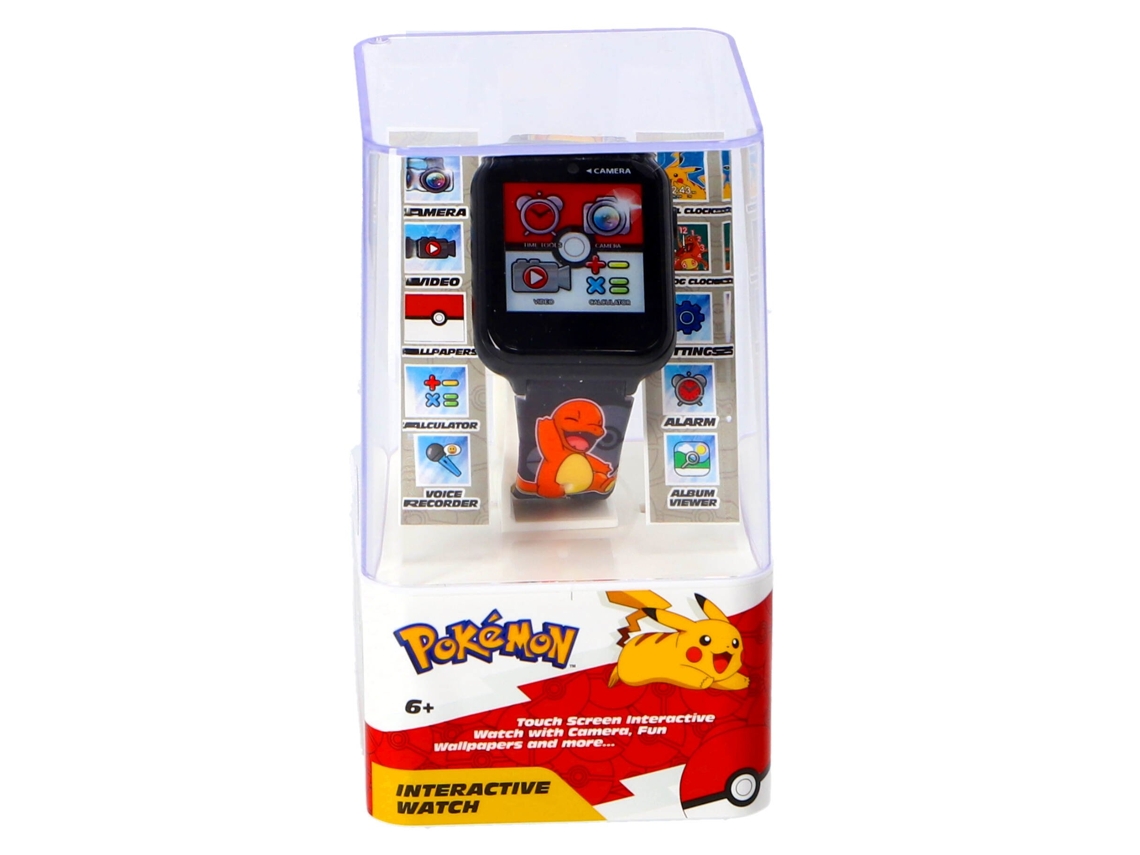 Relógio Infantil Interativo Accutime Pokémon Smartwatch Com Câmera