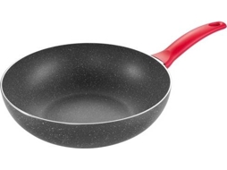 Wok TESCOMA Manico Rosso 28 cm