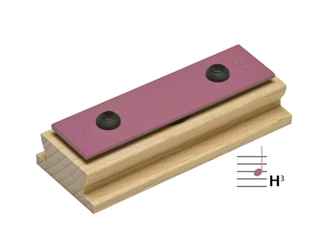 Puzzle XYLOBA Madeira - Vermelho - 8 x 3 x 2 cm)