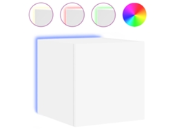 Móvel de Parede para Tv com Luzes Led Branco MAISON EXCLUSIVE (30,5x35x30 cm)