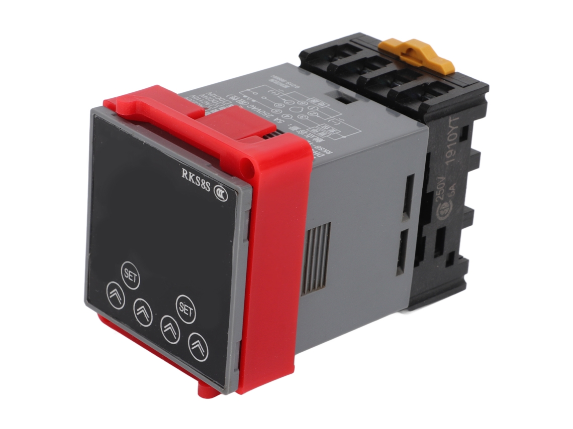Relé De Tempo Com Display Lcd Para Equipamentos Automação Dc24v