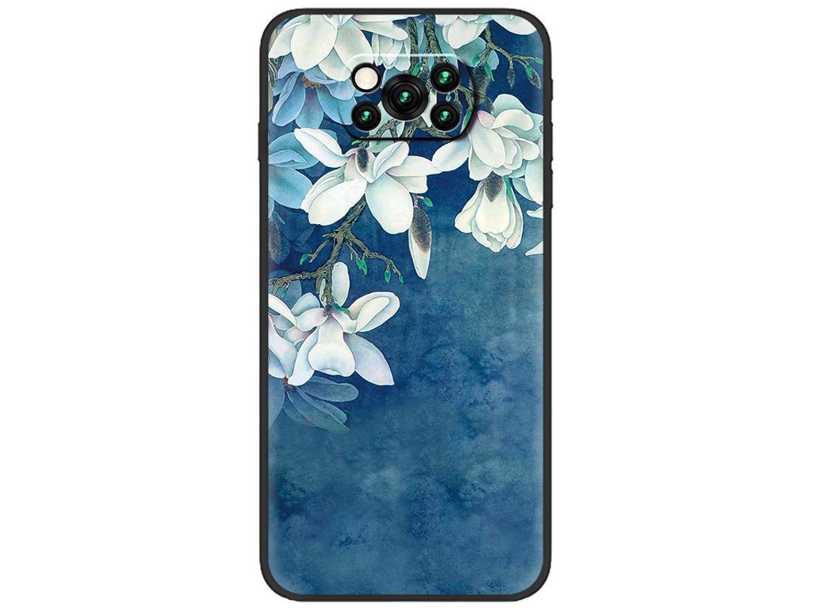 Capa De Silicone Tpu Para Xiaomi Poco X3 Nfc Azul Panoona