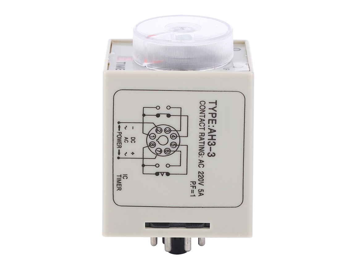 Relé de Tiempo Ajustable Interruptor Timer Retardo Ac para Sistema de Control Automático