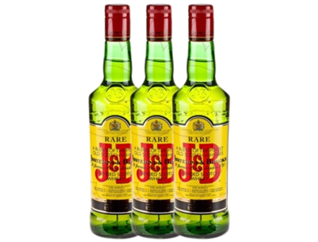 Whisky J&B Blended J&B Irrellenable (0.7 L - 3 unidades)
