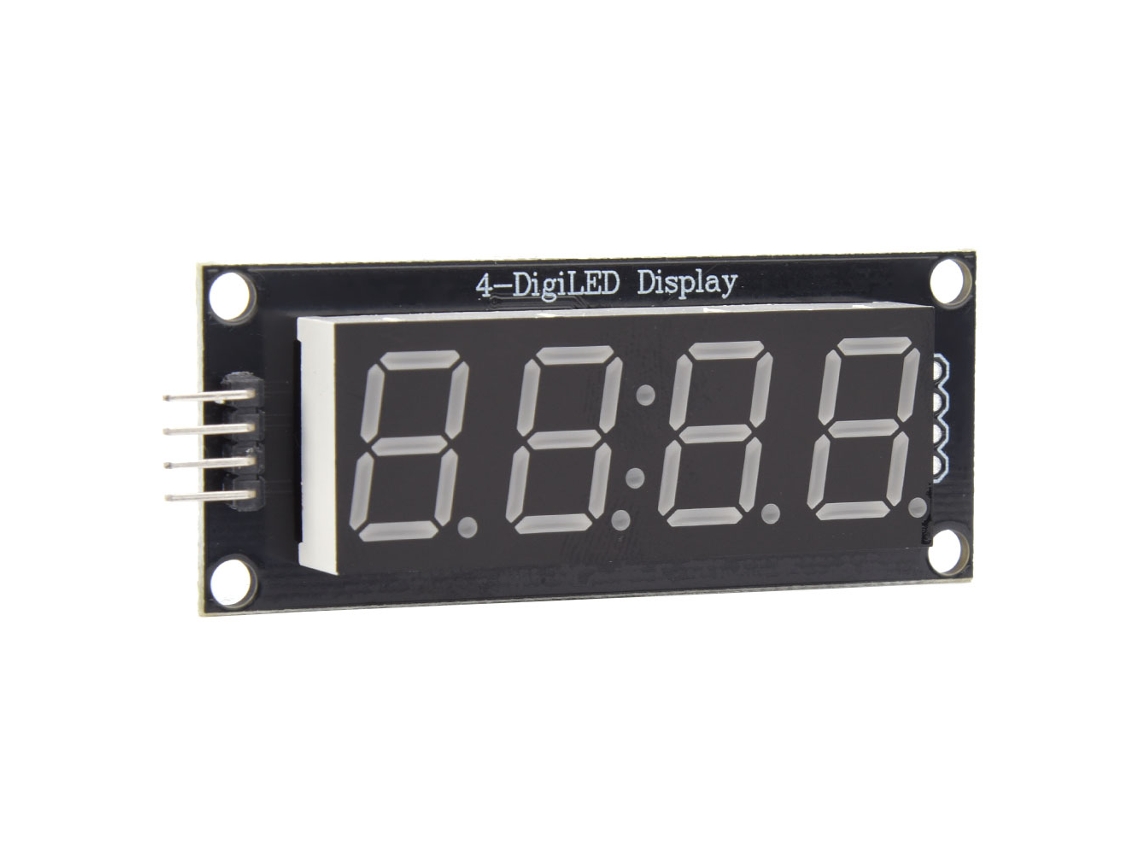 Módulo De Tubo De Display Led 4 Dígitos 7 Segmentos