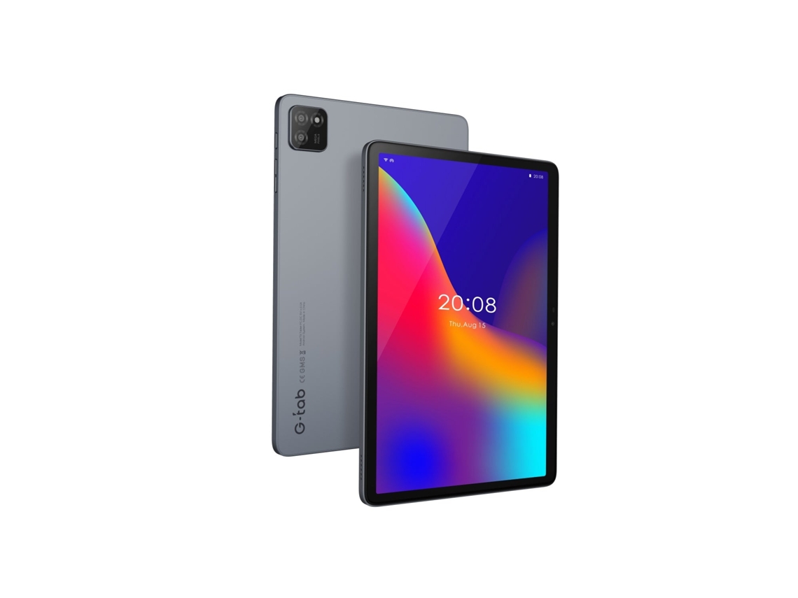 Tablet Android | G-tab T9 Pro | 10,1" Hd, 4gb+128gb, Android 15 - Cinza