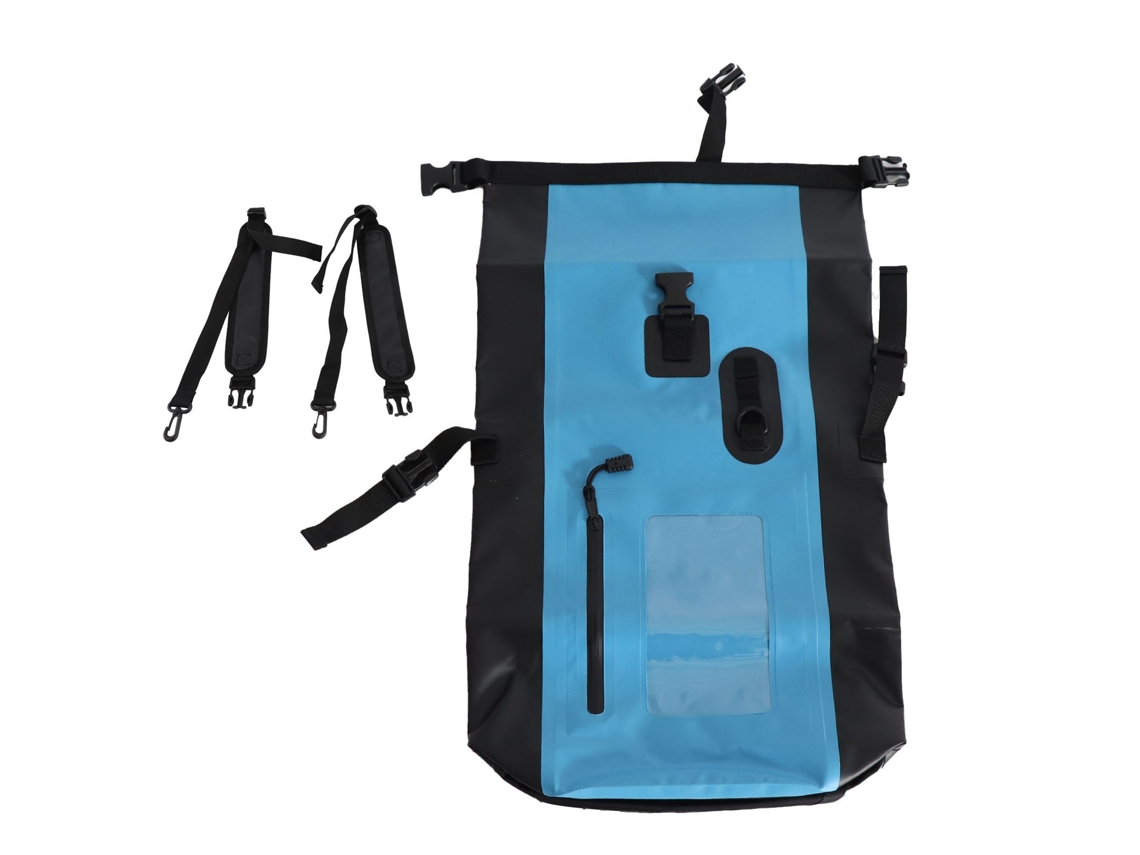 Mochila Impermeável Roll top com Bolso Frontal