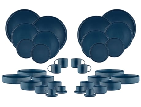 Conjunto Completo Scandi 36 Peças Marinho Bjorn