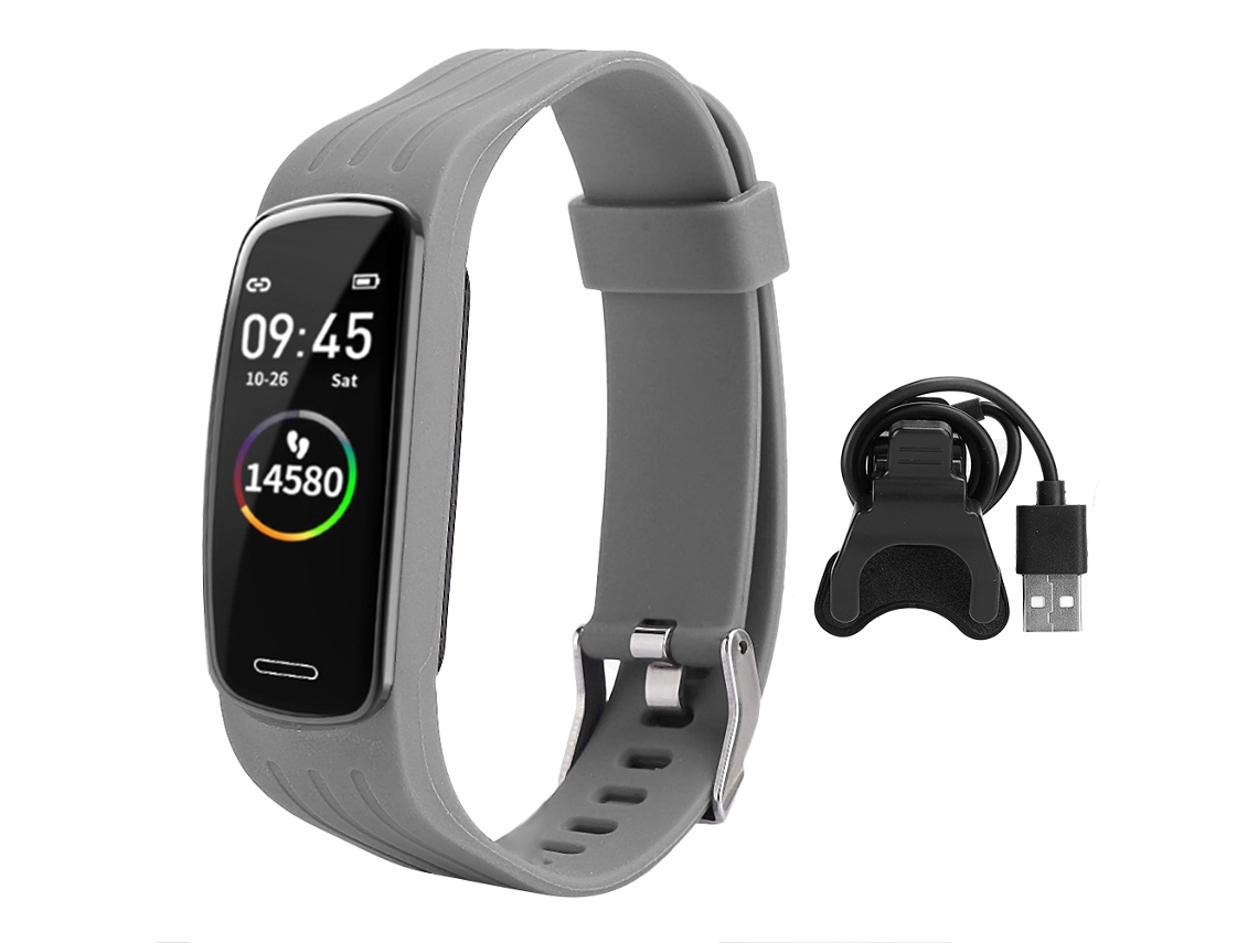 Pulseira esportiva com monitoramento de batimentos EOOCOO