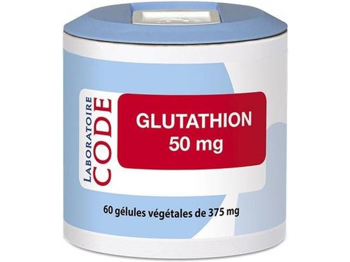 Suplemento Alimentar LABORATOIRE CODE Glutationa Reduzida (60 cápsulas de 375mg)