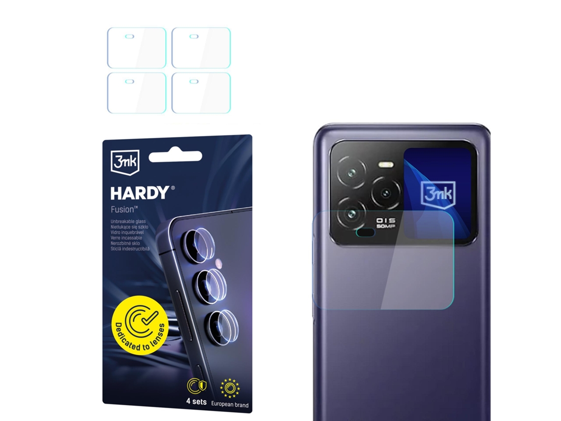 Película De Ecrã Lava Agni 3 3mk Hardy Fusion Lens Protection