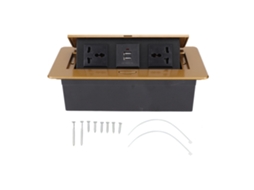 Regleta de corrente AWTS, com USB, hub, 250V, para casa e escritório | S/MARCA