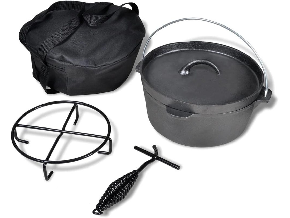Cacarola VIDAXL Black