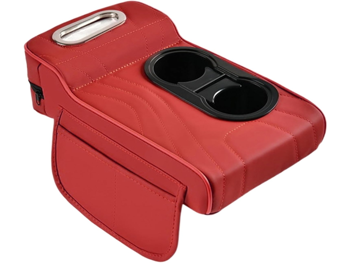 Organizador Multifuncional Para Almofada De Apoio De Braço De Carro Com 2 Furos